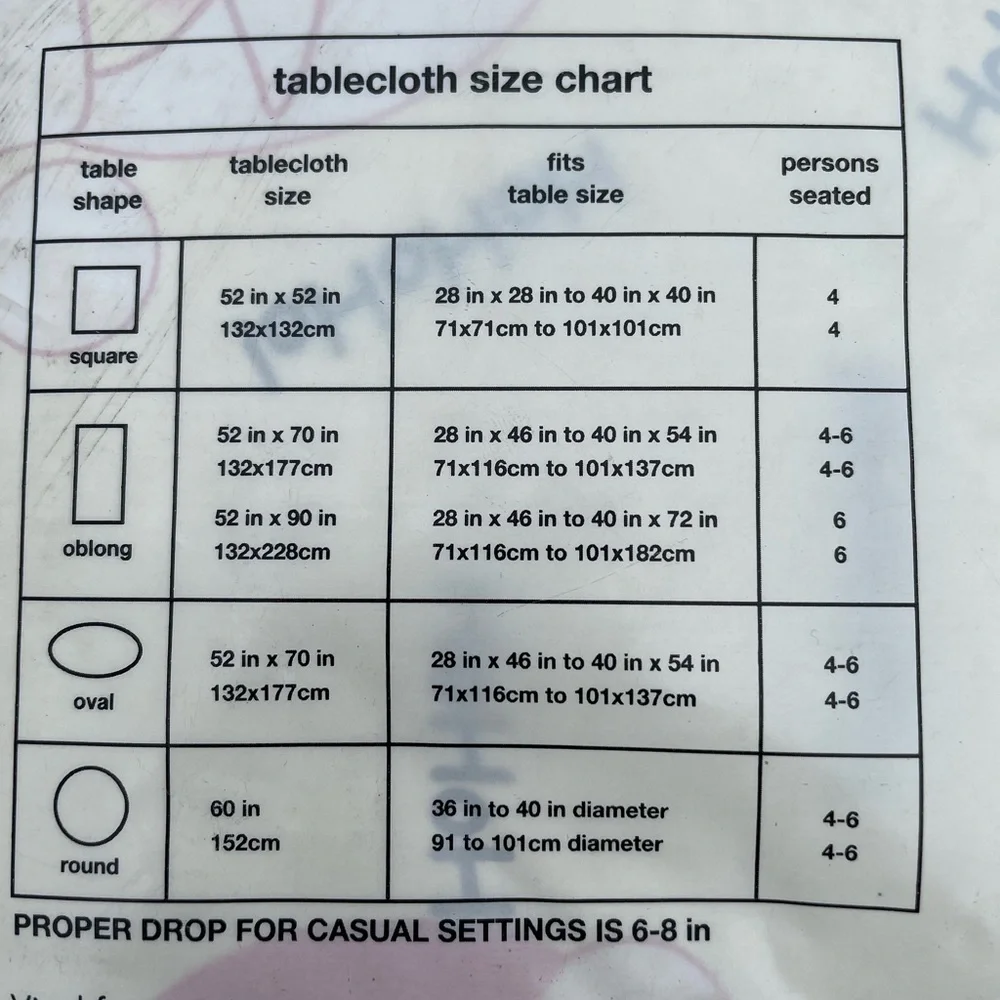 Santa Holiday Oval Vinyl Tablecloth 52” x 70”